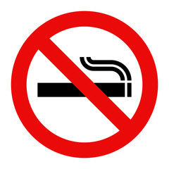 No smoking sign
