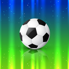 Naklejka premium beautiful football design