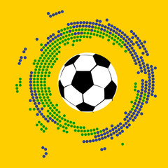 illustration of soccer design