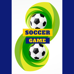 Obraz premium soccer sports