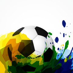 vector soccer design