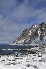 Wintereinbruch auf den Lofoten