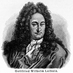 Gottfried Wilhelm Leibniz - obrazy, fototapety, plakaty