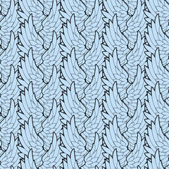 Seamless Pattern Wings