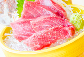 Tuna sashimi