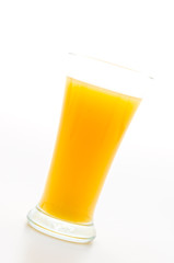 Orange juice glass