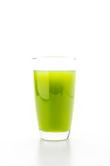 Kiwi juice glass