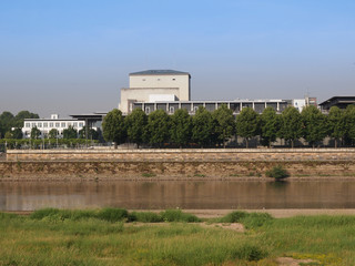 Elbe river in Dresden