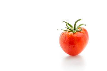 Tomato isolated on white