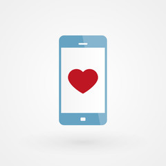 Smartphone and heart