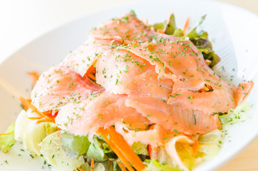 Smoked Salmon salad