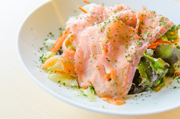 Smoked Salmon salad