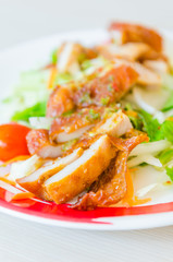 Spicy chicken salad