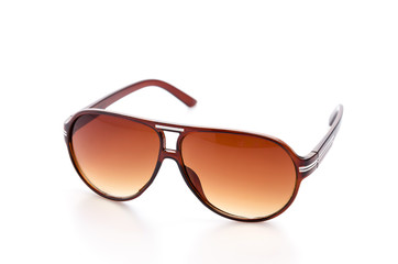 Sunglasses isolated white background