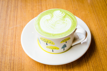 Green tea latte