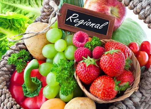 Obst und Gemüse - Regional