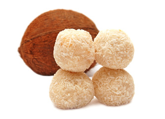 Candy and coconut