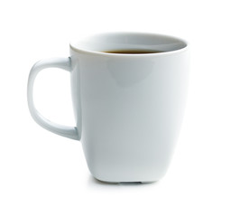 white coffee cup