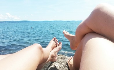 Relax in front of the sea