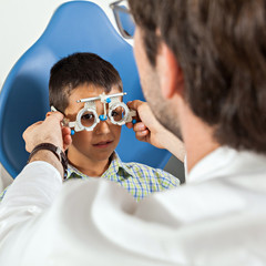At the Optician