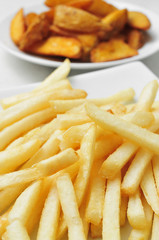 french fries and home fries