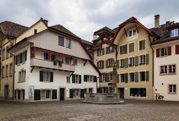 Square in Aarau, Switzerland