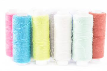 spool cotton thread macro