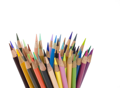 Multiple Colored Pencils