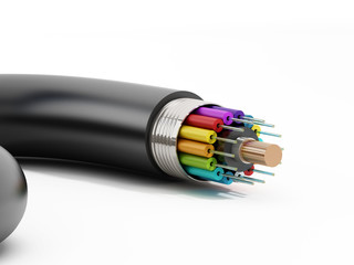 Fiber optical cable detail