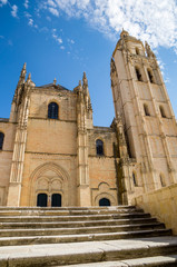 cathedral in Segovia, Spain