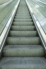 Up escalators