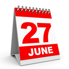 Calendar. 27 June.