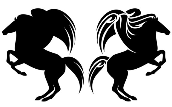 pegasus horse vector design