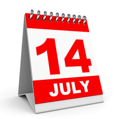 Calendar. 14 July.