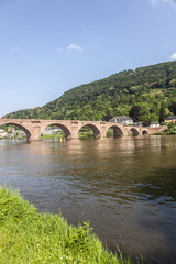 Fototapeta premium Old bridge in Heidelberg - Germany