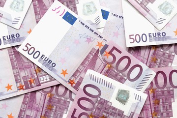 Fünfhundert Euro Scheine