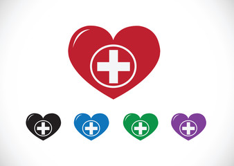 Obraz premium Heart Medical icon