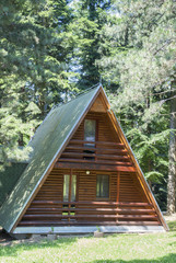 Fototapeta na wymiar Log Cabin II