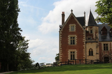 Fototapeta na wymiar Château du Clos Lucé