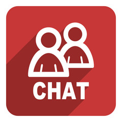 chat flat icon