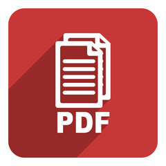 pdf flat icon