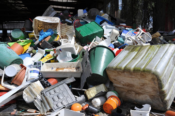 Hartplastik, Müll, Recycling, Wertstoff, Abfallwirtschaft
