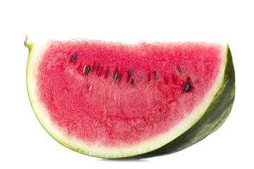 Fresh watermelon sliced close up on the table
