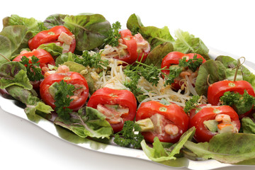 Tomates en panier