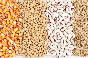 Cereals close up
