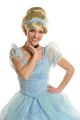 Young Woman Dressed in Princess Costume © R. Gino Santa Maria