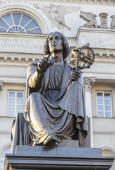 Monument to the great scientist Nicholas Copernicus