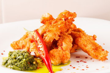 Tempura chicken