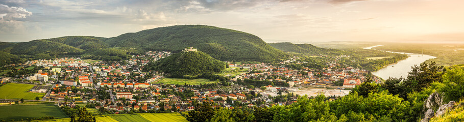 Hainburg as Seen from Braunsberg Hill