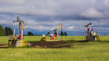 Fototapeta premium Oil Pump